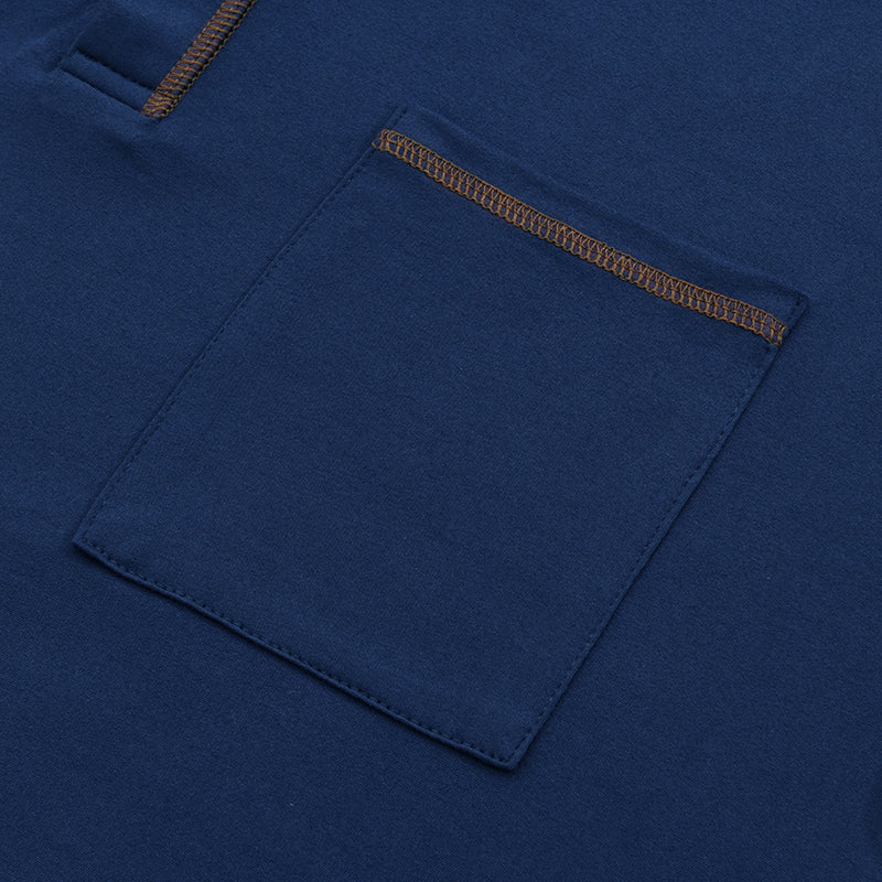 Liam | Men's Slim-Fit Henley T-Shirt