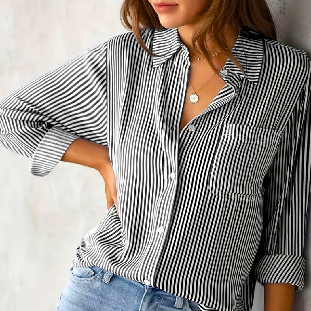 Clara | Women's Button-Down Long Sleeve Shirt
