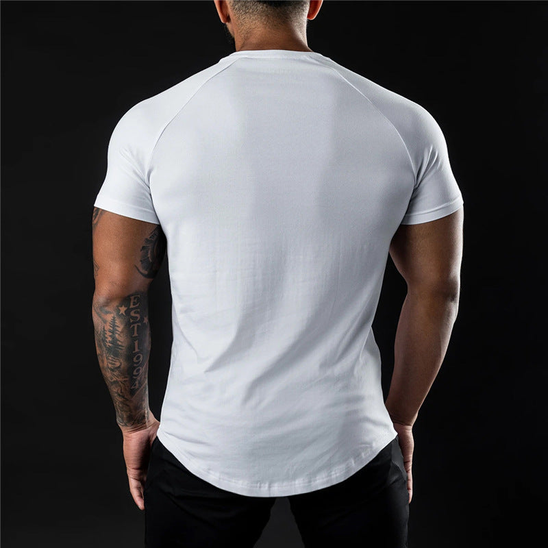 Luca | Men's Crew Neck Raglan Sleeve T-Shirt