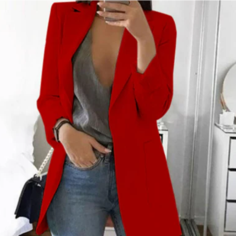 Blair | Women's Open Front Long Sleeve Blazer