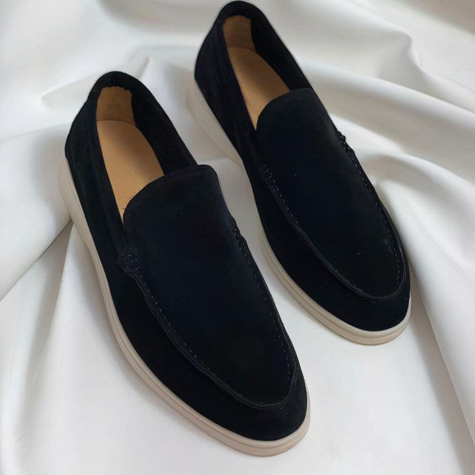 Julian | Men's Casual White Sole Flat Loafers