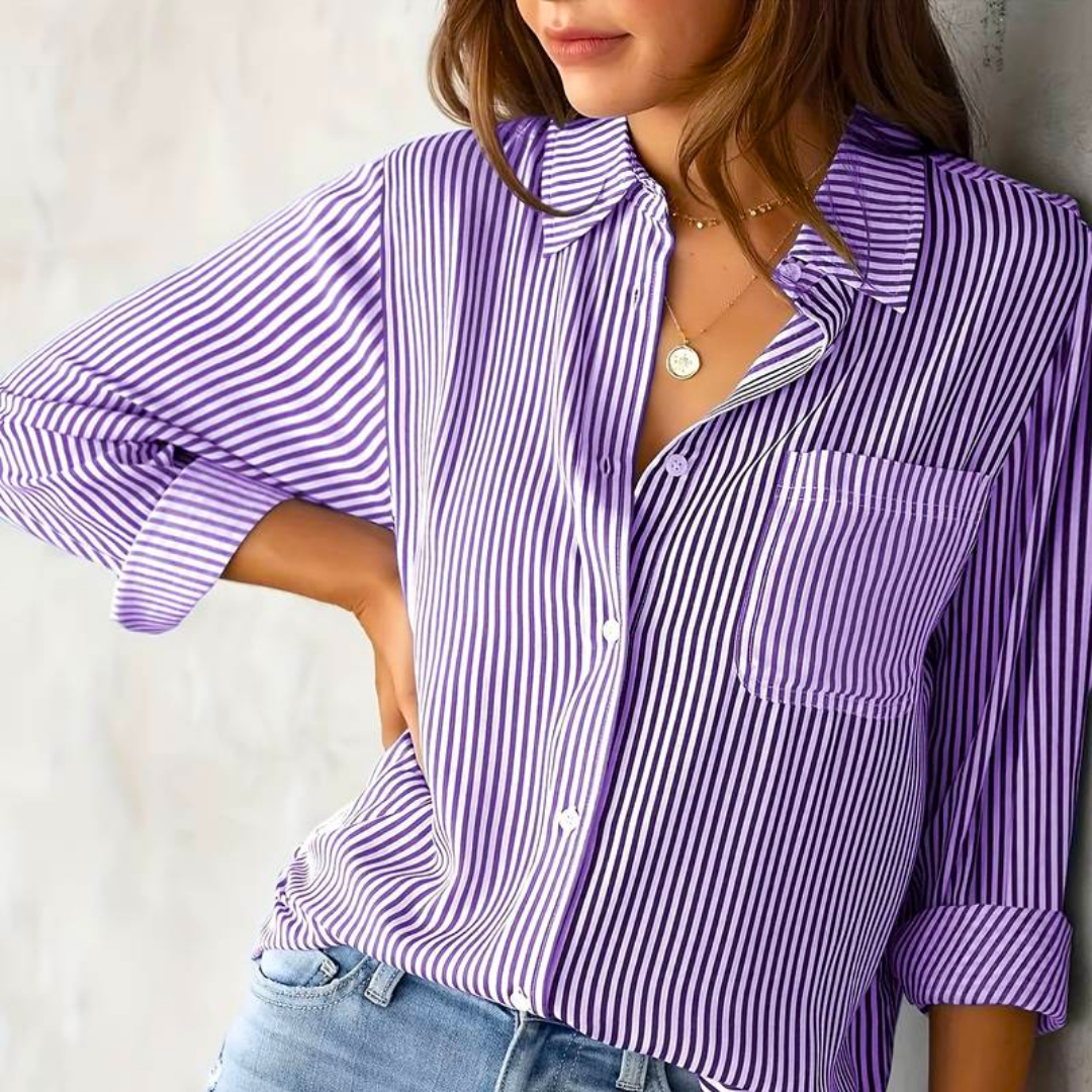 Clara | Women's Button-Down Long Sleeve Shirt