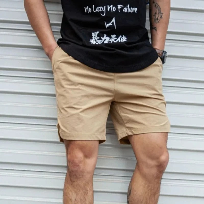Elliot | Men's Solid Color Drawstring Swim Shorts