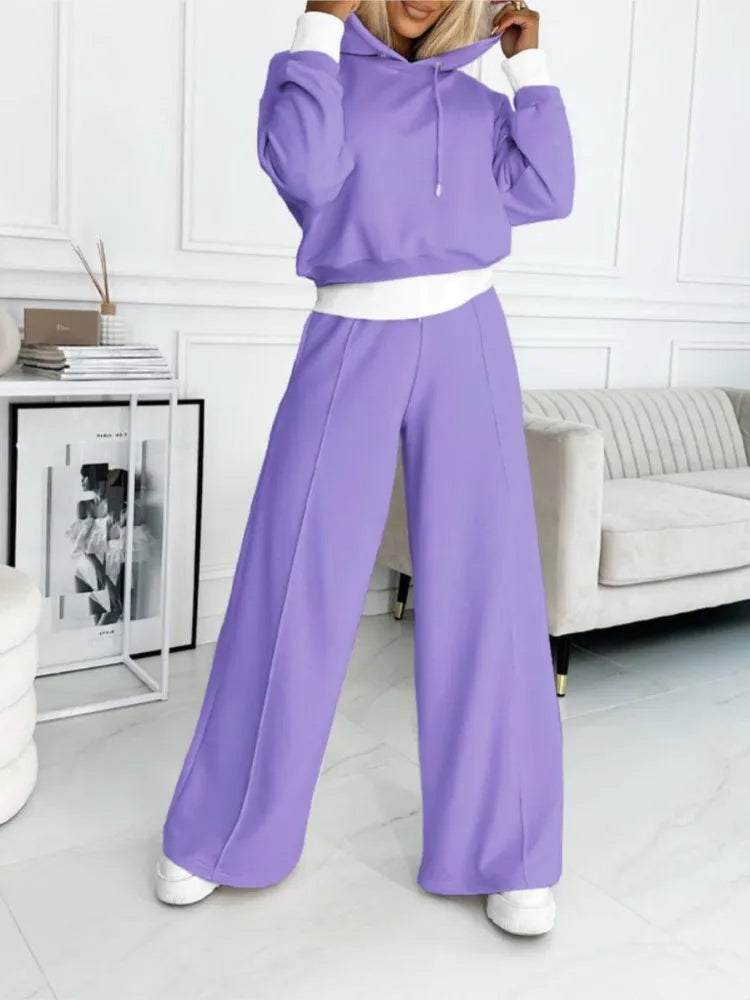 Sienna | Women's Cozy Hoodie Split-Hem Lounge Set