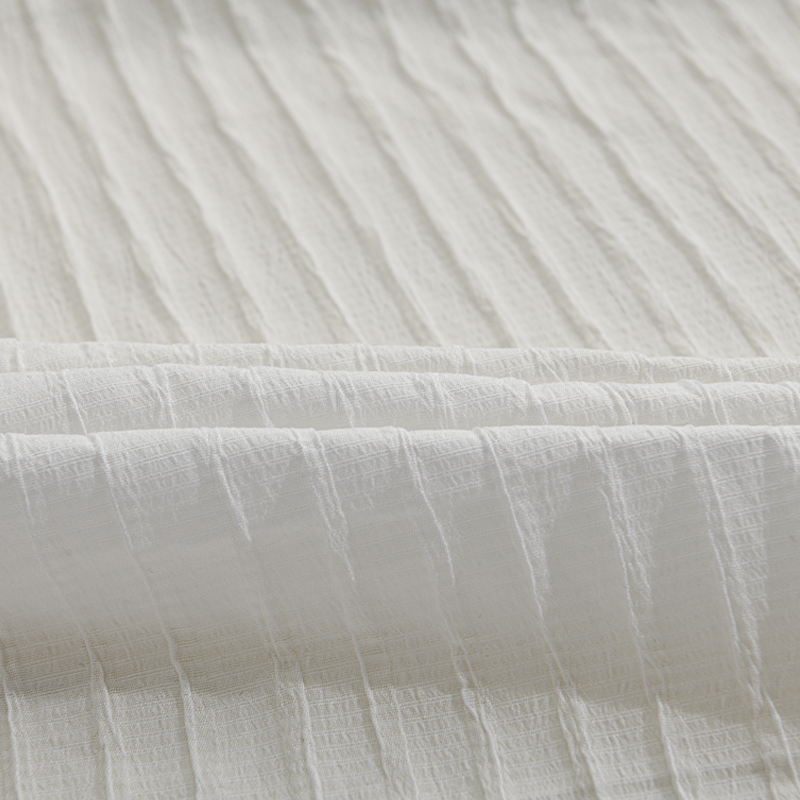 Ethan | Men's Modern Ribbed Slim-Fit Linen Shirt