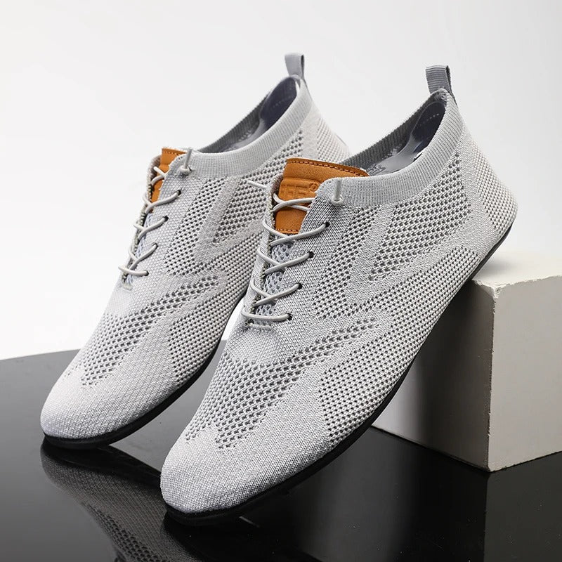 Evan | Men's Knit Walking Slip-On Shoes
