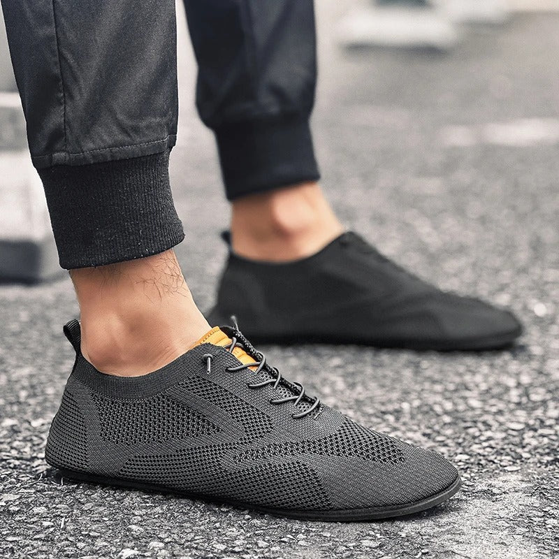 Evan | Men's Knit Walking Slip-On Shoes