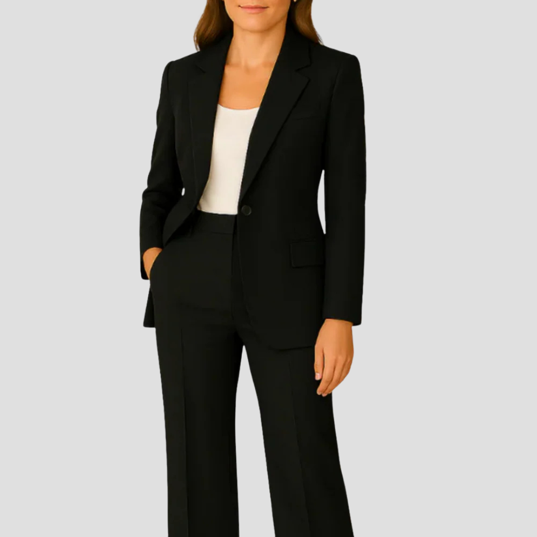 Victoria | Women's Single-Breasted Pant Suit Set