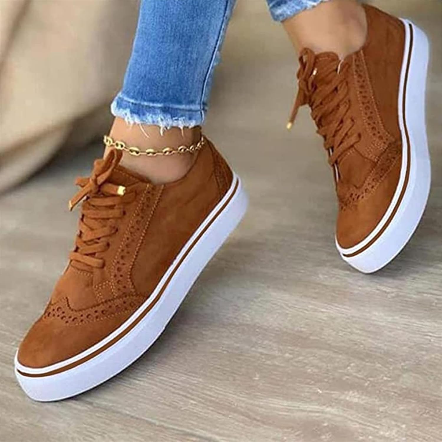 Nora | Women's Platform Lace-Up Sneakers