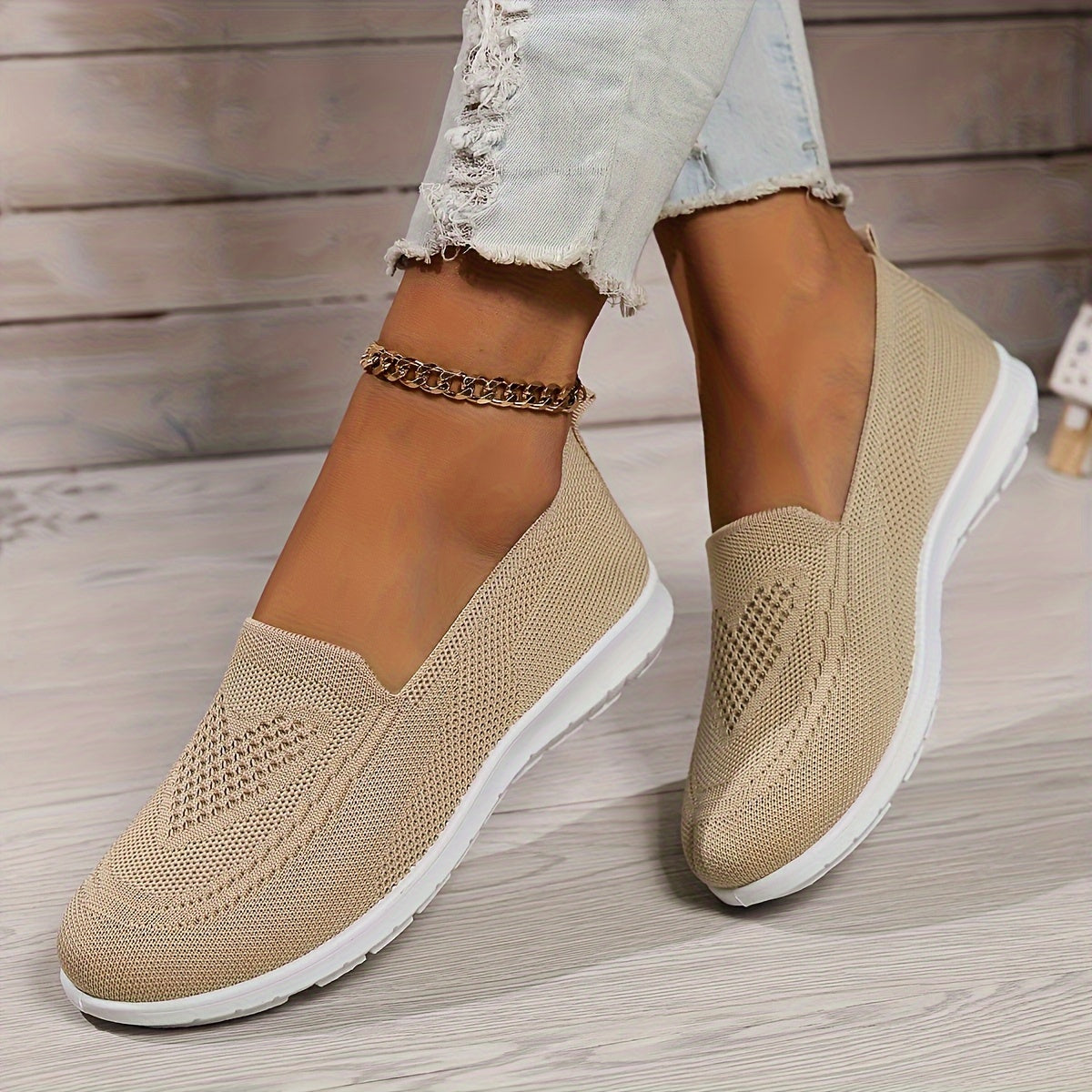Avery | Women's Knit Slip-On Walking Shoes