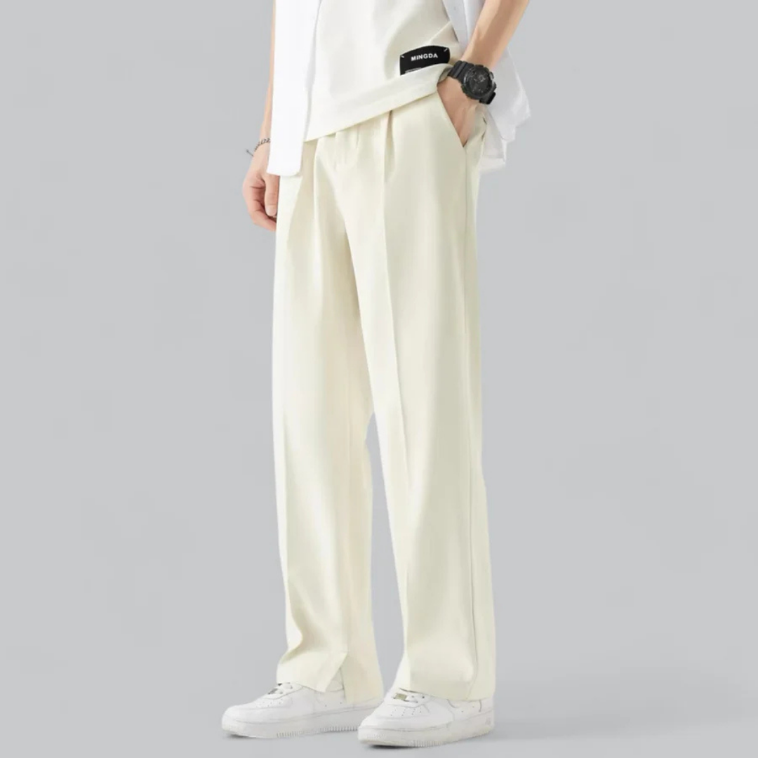 Logan | Men's Wide Leg Straight Pants