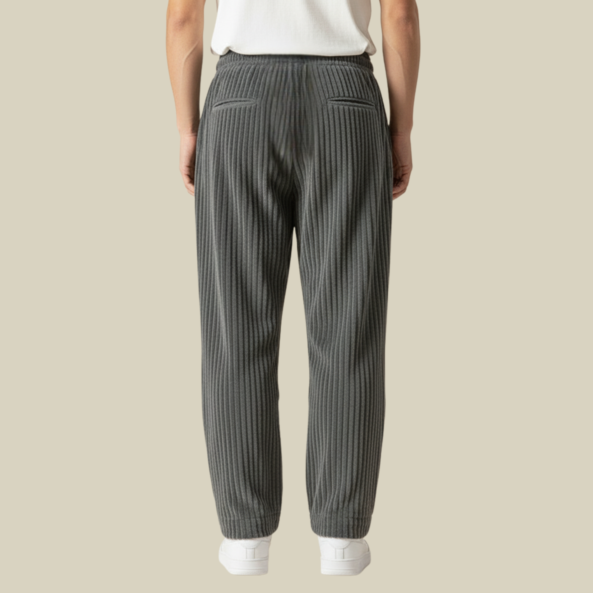 Mason | Men's Relaxed Corduroy Drawstring Trousers