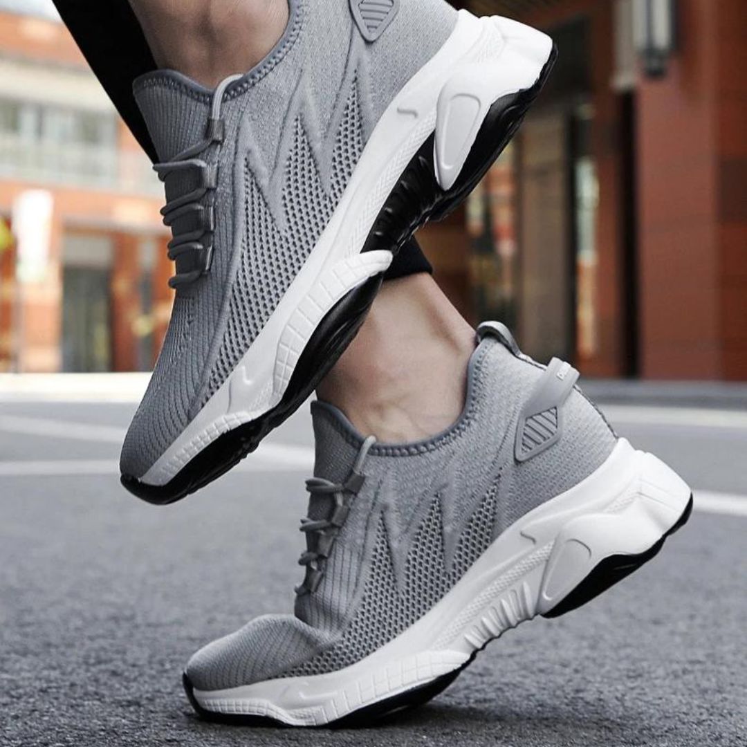 Axel | Men's Chunky-Sole Knit Sneakers