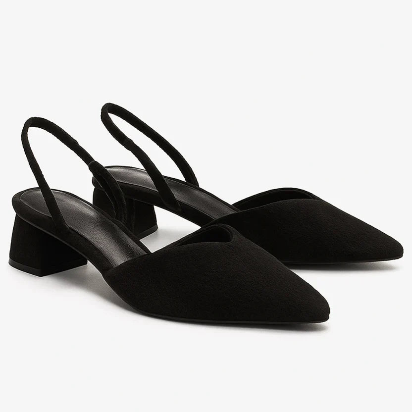 Diana | Women's Pointed Closed Toe Low Heel Sandals