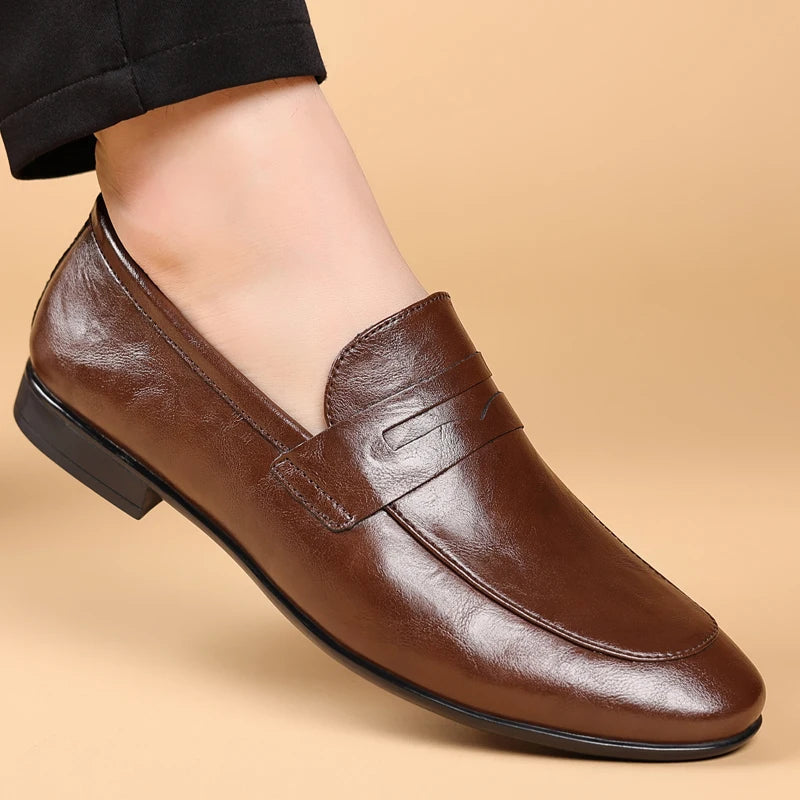 Victor | Men's Classic Formal Slip-On Loafers