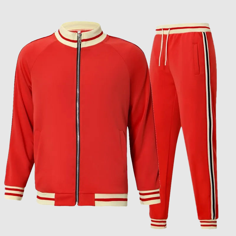 Mason | Men's Casual Side Stripe Tracksuit Set