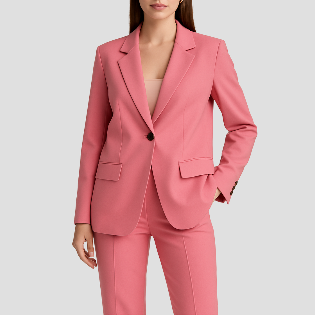 Victoria | Women's Single-Breasted Pant Suit Set