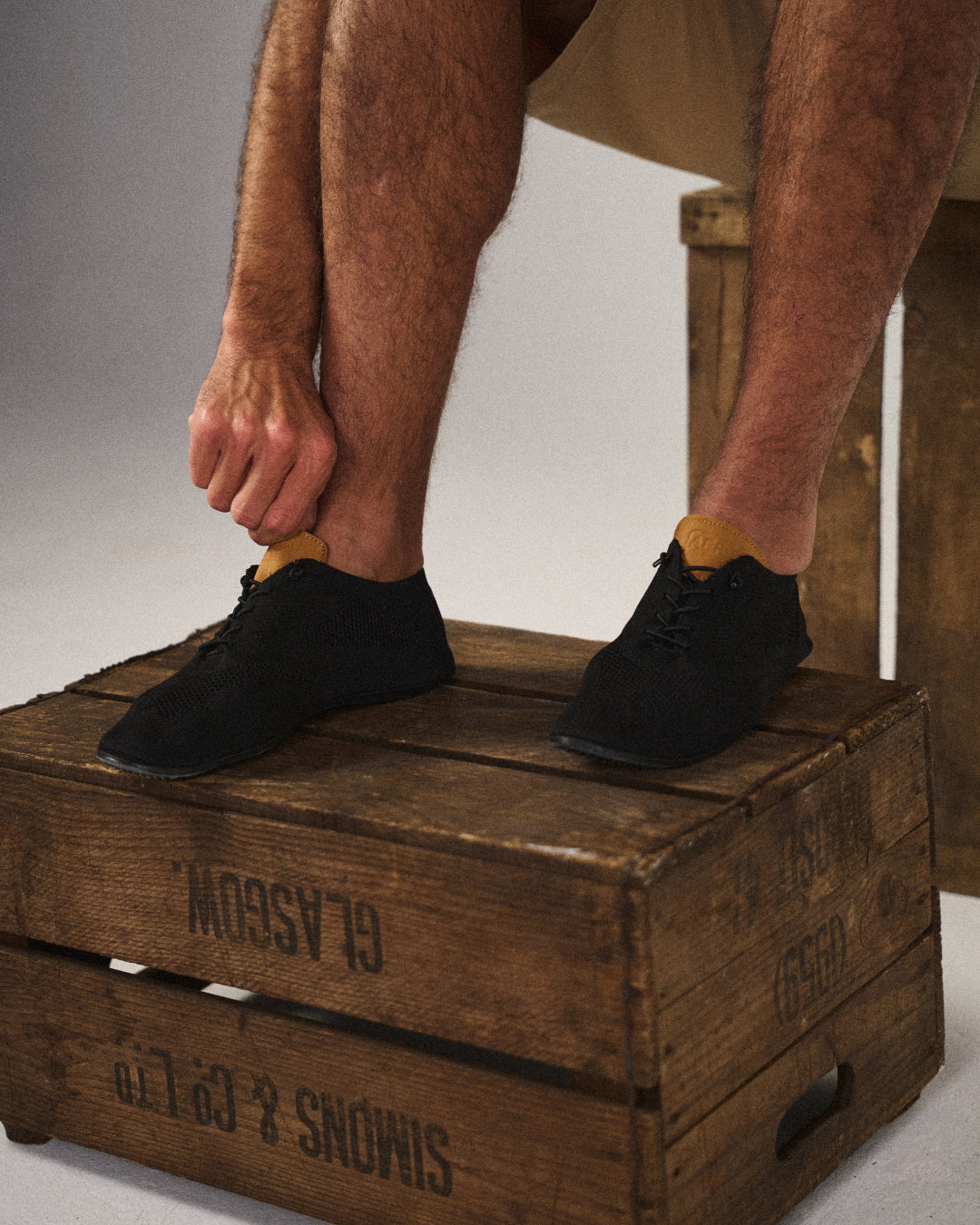 Evan | Men's Knit Walking Slip-On Shoes