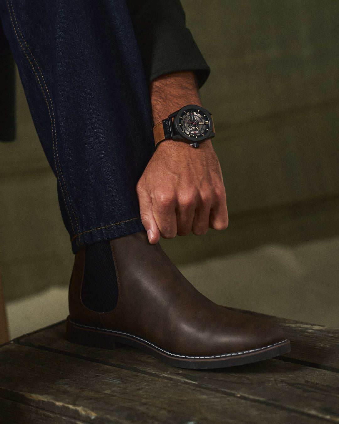 Connor | Men's Classic Chelsea Style Ankle Boots