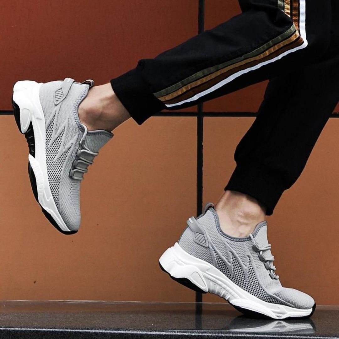 Axel | Men's Chunky-Sole Knit Sneakers
