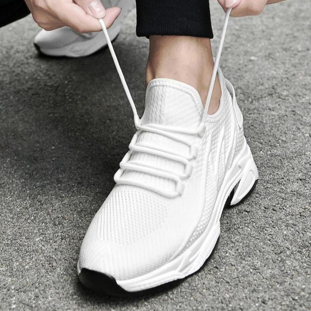 Axel | Men's Chunky-Sole Knit Sneakers