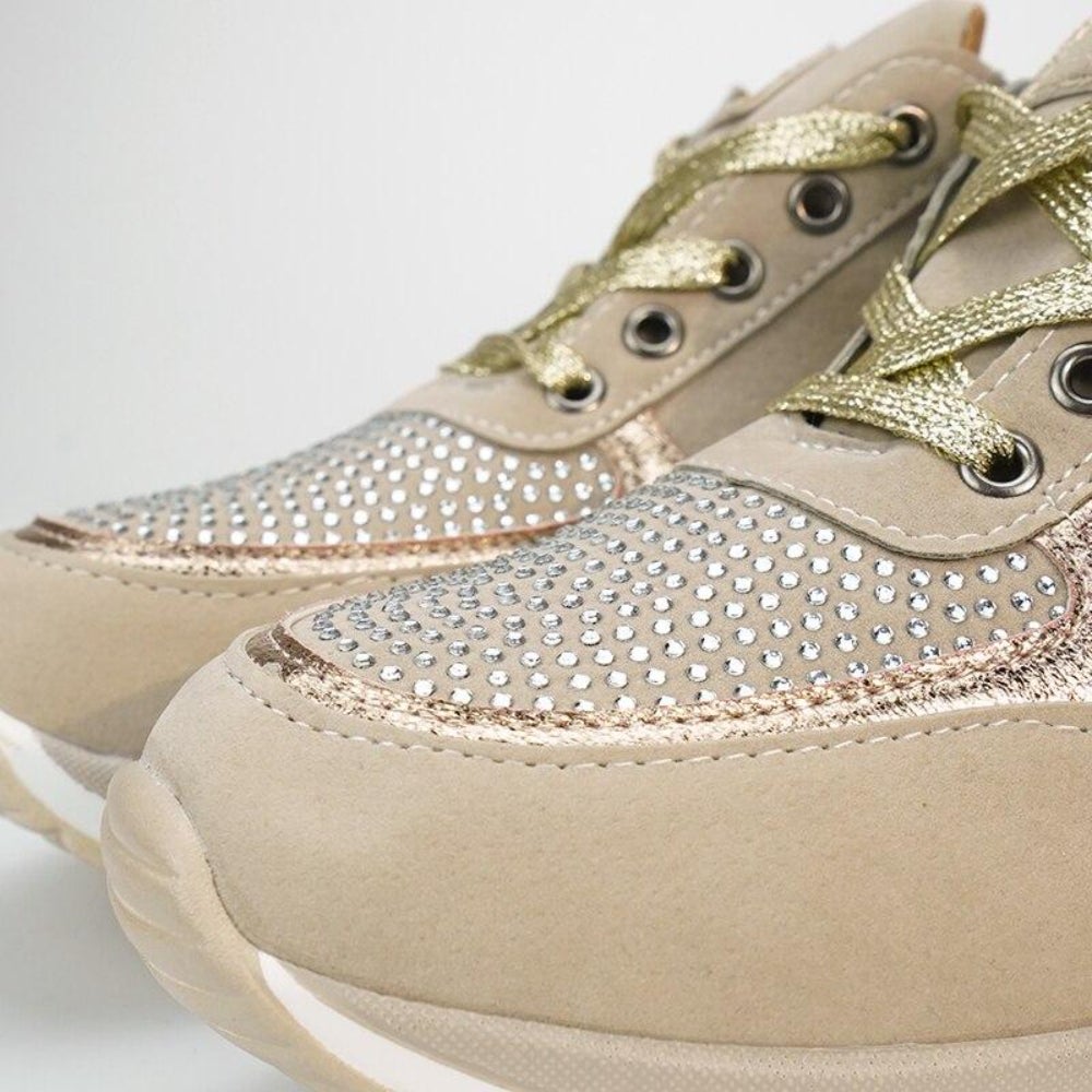 Nora | Women's Platform Lace-Up Sneakers