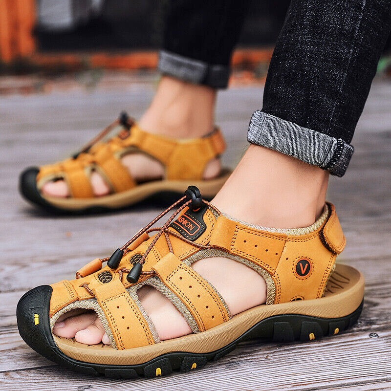 Ridge | Men's Leather Trail Hiking Sandals