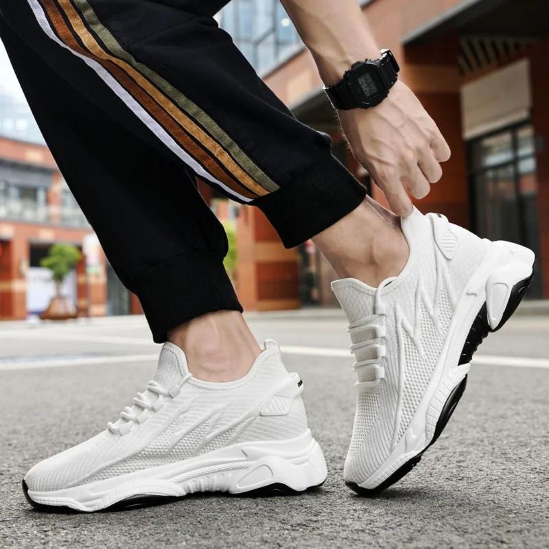 Axel | Men's Chunky-Sole Knit Sneakers