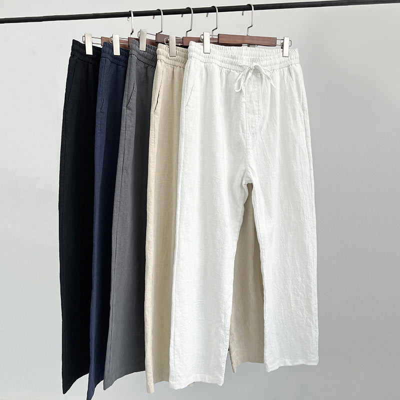 Ethan | Men's Wide-Leg Drawstring Summer Pants