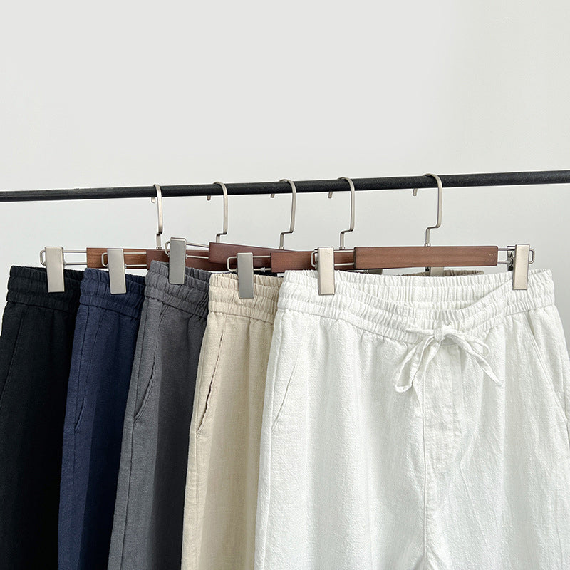Ethan | Men's Wide-Leg Drawstring Summer Pants