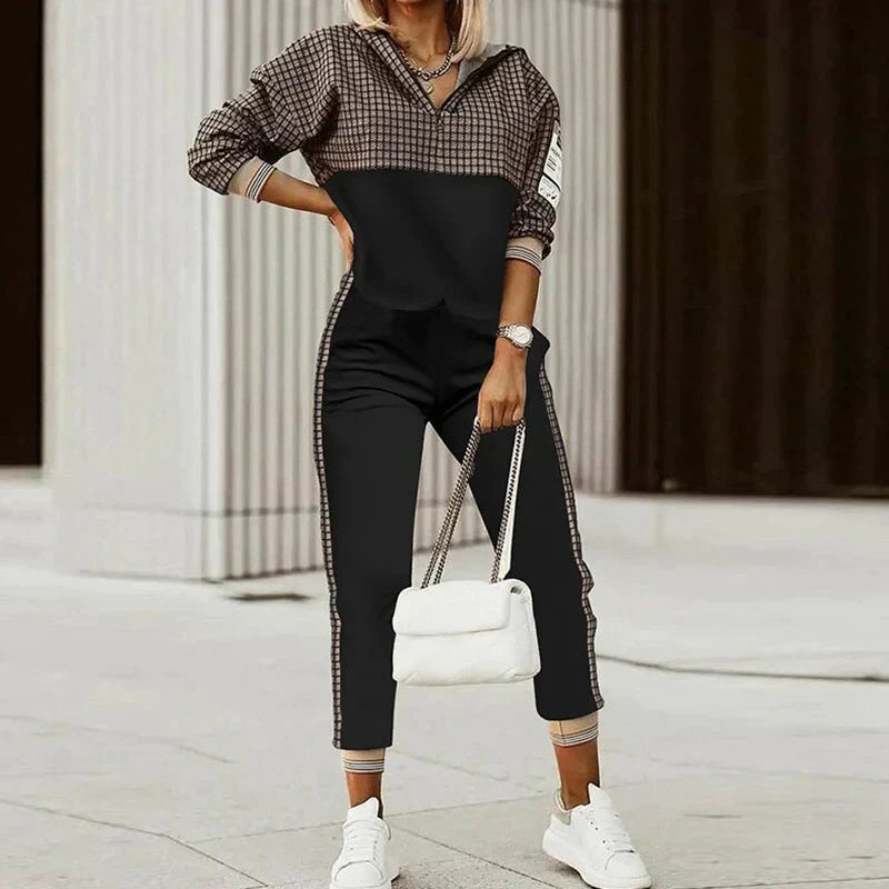 Zoe | Women's Patterned Tracksuit Set
