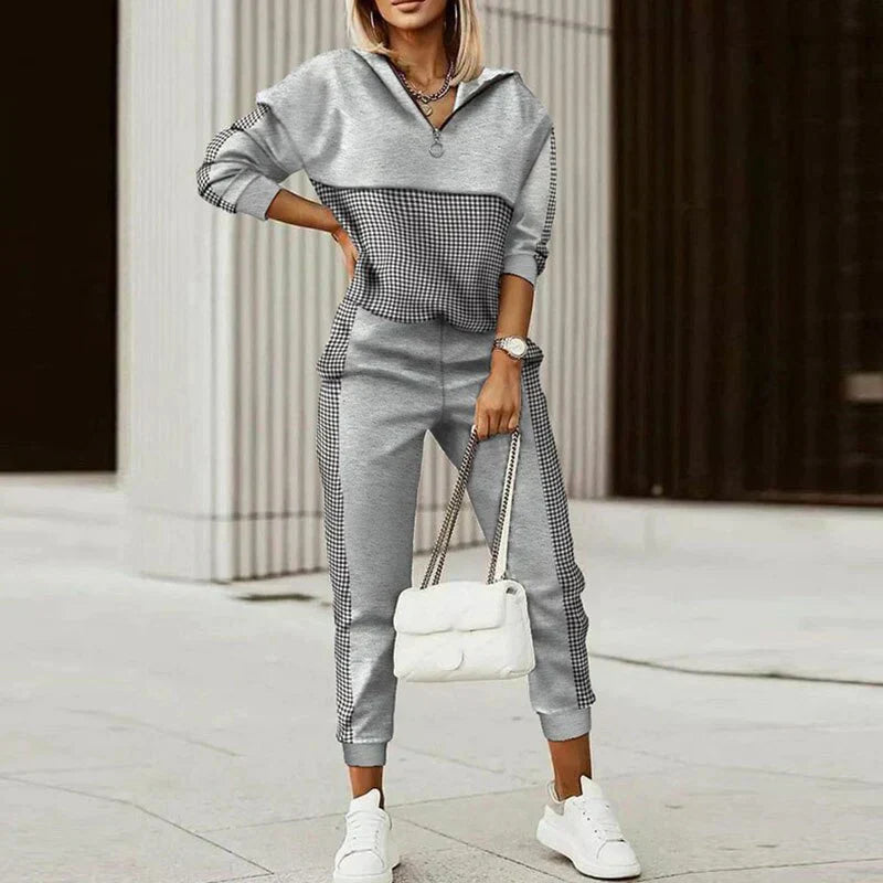 Zoe | Women's Patterned Tracksuit Set