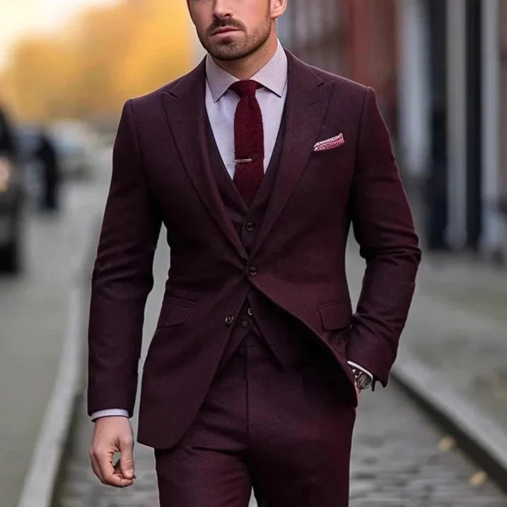 Lorenzo | Men's Three-Piece Tailored Suit