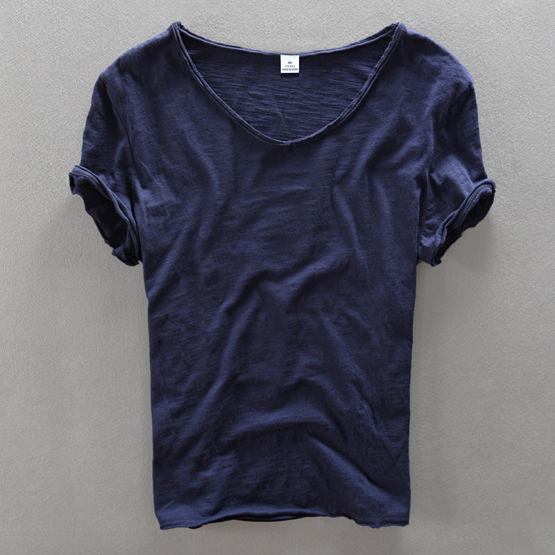 Liam | Men's Short-Sleeve V-Neck T-Shirt