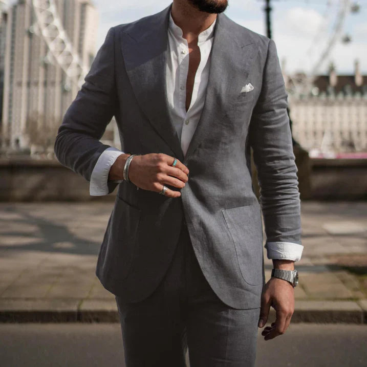 Leon | Men's Formal Two Piece Blazer Pant Suit