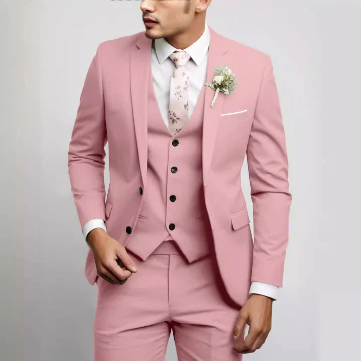 Adrian | Men's Three-Piece Slim-Fit Suit