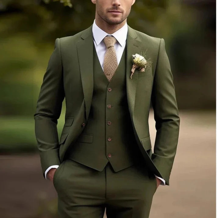 Lorenzo | Men's Three-Piece Tailored Suit