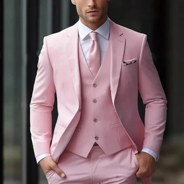 Dominic | Men's Classic Three Piece Formal Suit