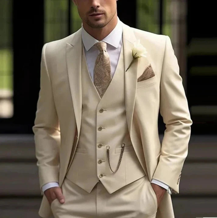 Dominic | Men's Classic Three Piece Formal Suit