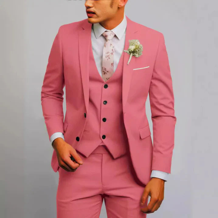 Adrian | Men's Three-Piece Slim-Fit Suit