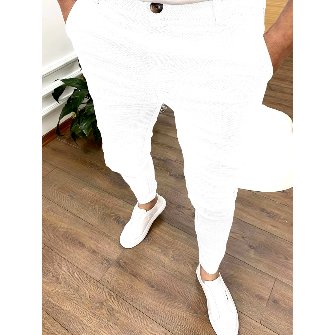 Owen | Men's Slim-Fit Stretch Trousers