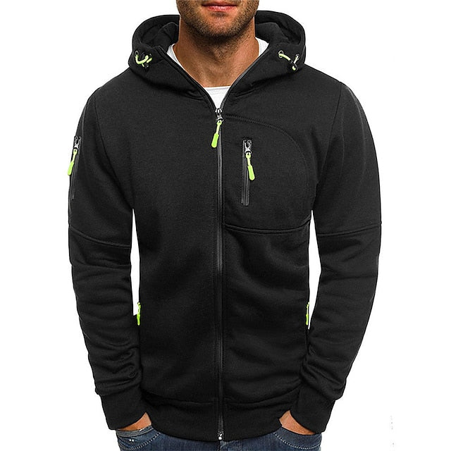 Jacob | Men's Zip-Up Hoodie
