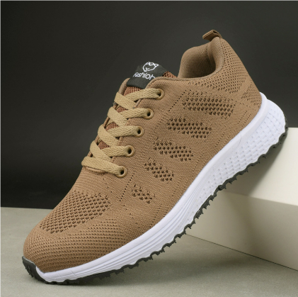 Ava | Women's Lightweight Knit Lace-Up Sneakers