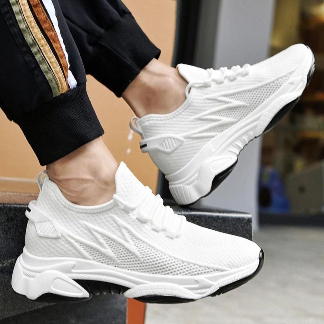 Axel | Men's Chunky-Sole Knit Sneakers