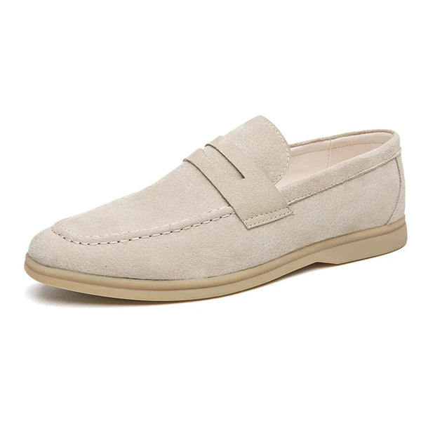 Marcus | Men's Solid Formal Slip On Loafers
