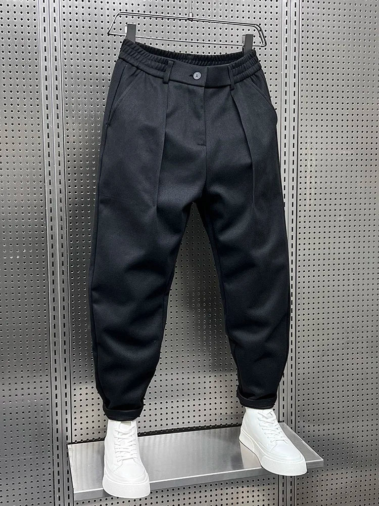 Victor | Men's Double Pleated Tapered Trousers