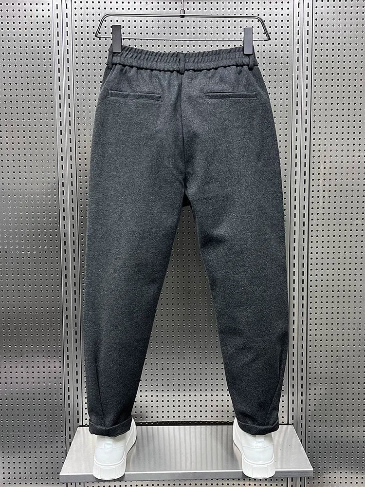 Victor | Men's Double Pleated Tapered Trousers