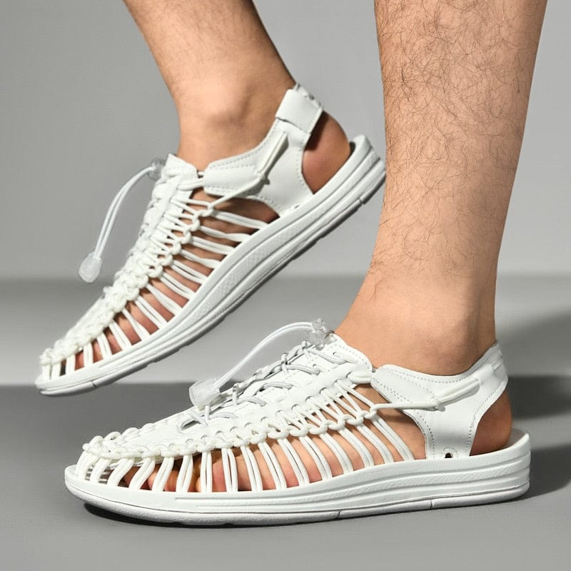 Jason | Men's Toggle Lock Round Toe Sandals