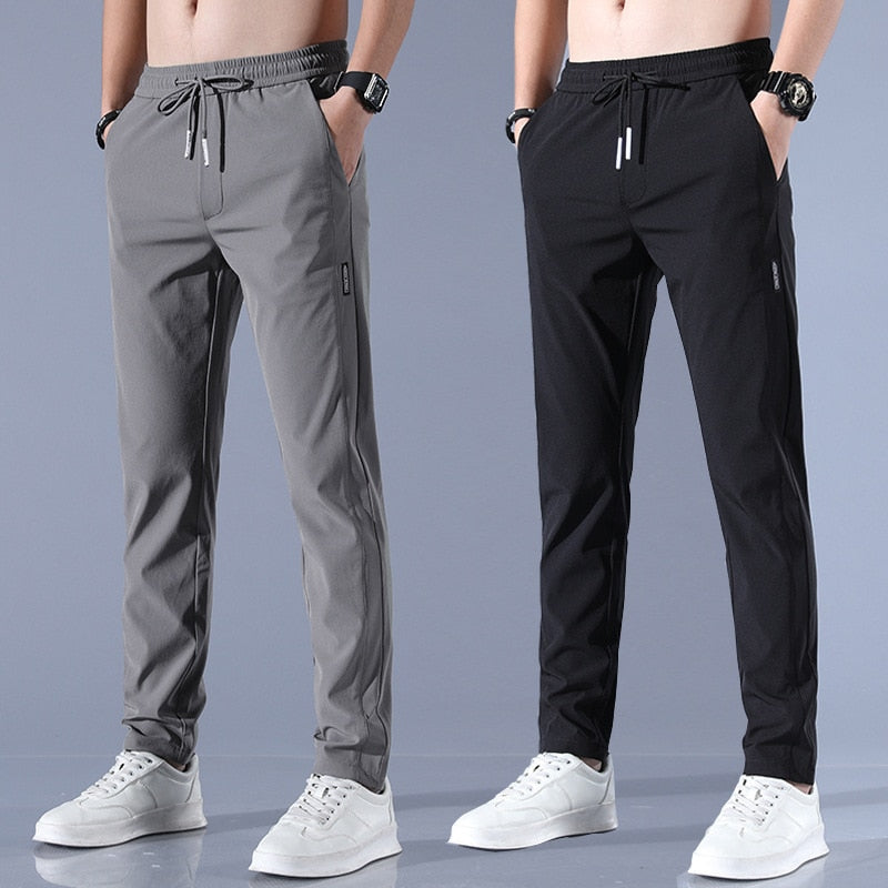 Ethan | Men's Slim Fit Drawstring Track Pants