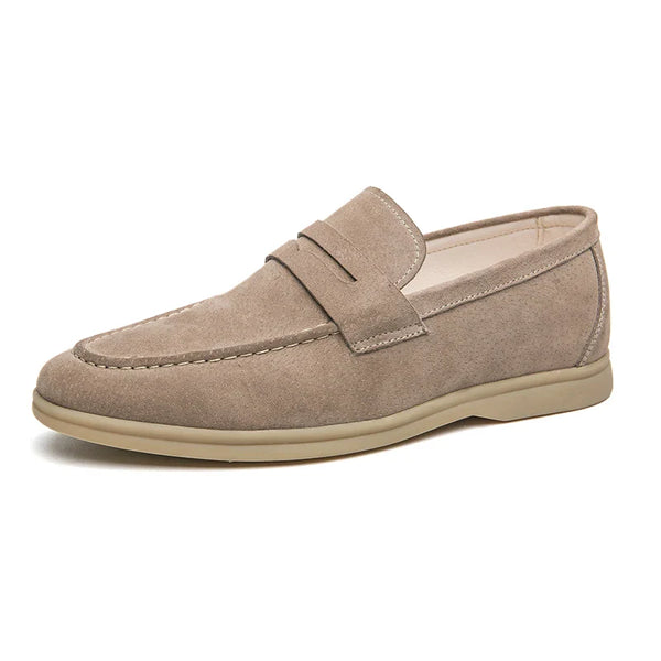 Marcus | Men's Solid Formal Slip On Loafers